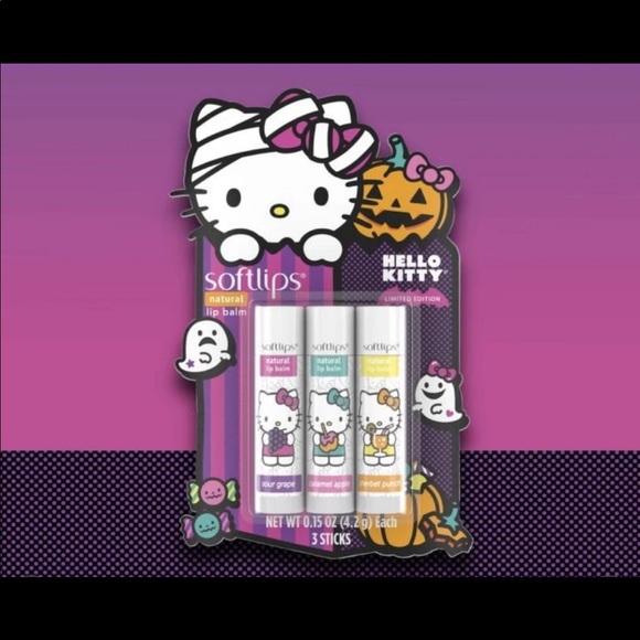 New! Softlips® Hello Kitty® natural lip balm - Picture 1 of 3